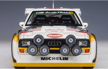 Audi Quattro S1 #5 Rally San Remo 1985 Победитель W. Röhrl/C. Geistdörfer