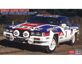 Сборная модель NISSAN 240rs (bs110) Team Nissan Europe (night Version) №3 Rally New Zealand 1983 Timo Salonen - Seppo Harjanne
