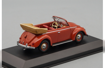 VOLKSWAGEN 1200 Cabriolet (1951-1952), red