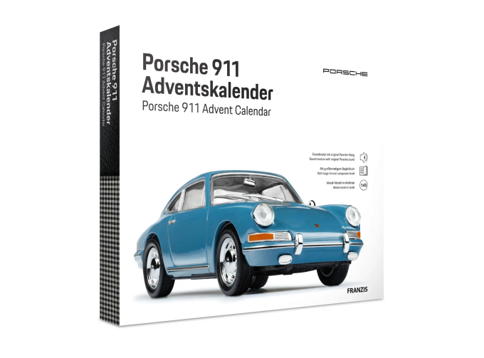 Сборная модель Porsche 911 (1965), синий