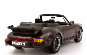 PORSCHE 911 Turbo 3.3 Cabrio (1974) dark brown