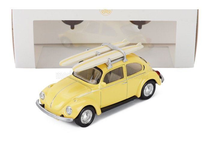 VOLKSWAGEN Beetle Maggiolino 1303 With Surf (1973), yellow