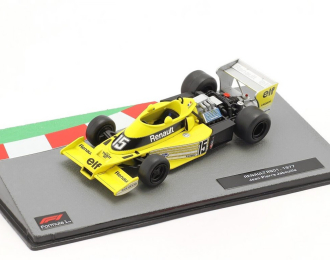 RENAULT F1 Rs01 №15 Season (1977) Jean Pierre Jabouille, Yellow Black