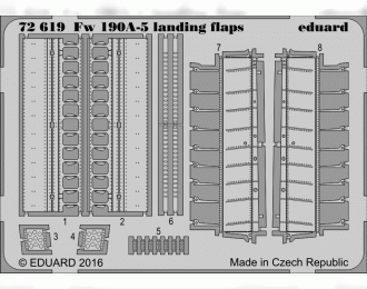 Фототравление для Fw 190A-5 landing flaps