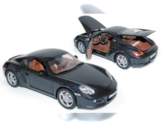 PORSCHE Cayman 2009, Basalt Black Metallic