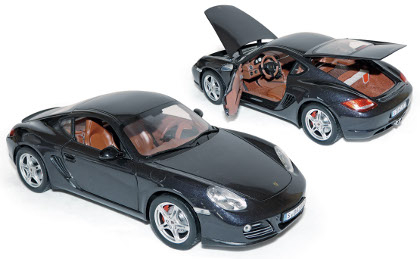 PORSCHE Cayman 2009, Basalt Black Metallic