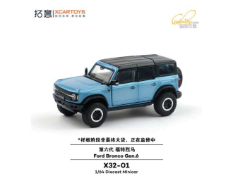 FORD Bronco Gen 6, blue