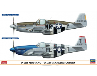 Сборная модель North American P-51B Mustang D-Day Marking Combo (две модели вкоробке)