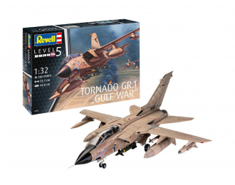 Сборная модель Истребитель-бомбардировщик Tornado GR Mk1 RAF "Gulf War"