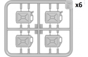 Сборная модель Set Plastic Cans 20l