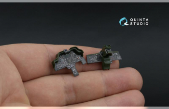 3D Декаль интерьера кабины AH-64A (Academy/Modelist) (малая версия)