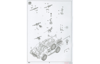 Сборная модель Jackal 2 High Mobility Platform