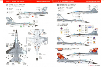 Сборная модель ROCAF F-CK-1C "Ching-kuo"