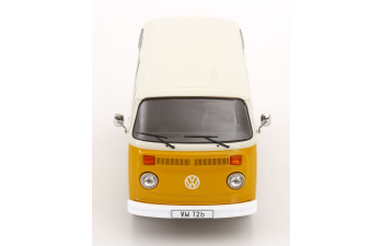 VOLKSWAGEN T2b Bus with Fuchs rims (1972), yellow white