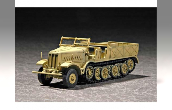 Сборная модель Немецкий полугусеничный тягач Sd.Kfz.9 Schwere Zugkraftwagen 18t Type F3