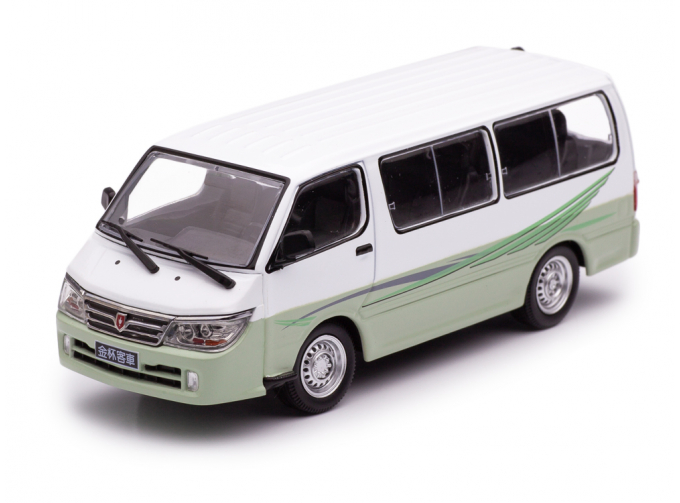 TOYOTA Hiace H100, белый со светло-зеленым