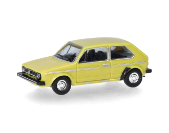 VOLKSWAGEN Golf Mki (1976), желтый