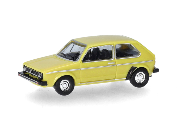 VOLKSWAGEN Golf Mki (1976), желтый