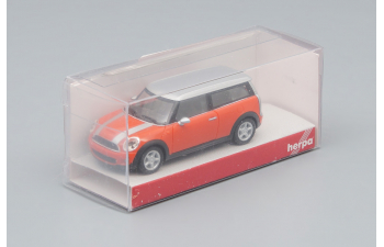 MINI Cooper S Clubman, orange / silvermetallic