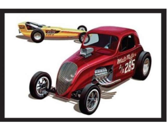 Сборная модель Fiat Double Dragster, plastic modelkit