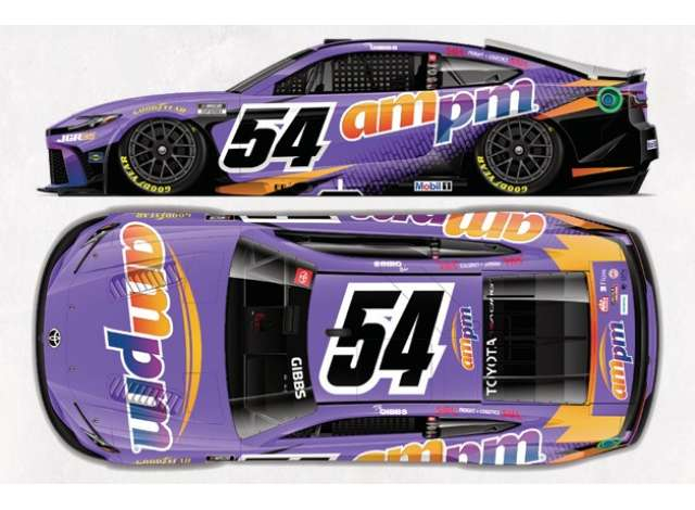 TOYOTA Camry #54 Ty Gibbs *ampm*, purple 2026