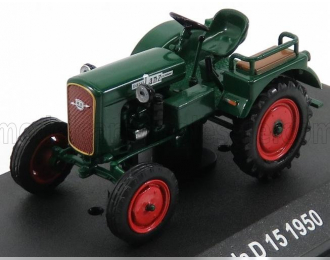 HELA D15 Tractor Truck 1950 - Con Vetrina - With Showcase, Green Red