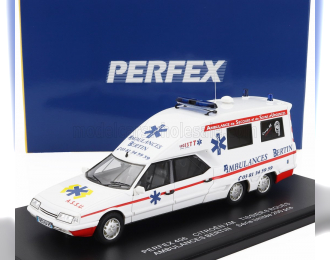 CITROEN Xm Tissier 6 Roues (six Wheels) Ambulance Bertin 1999, White Red