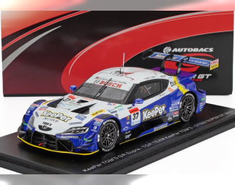 TOYOTA Supra Gr Team Keeper Tom's №37 Gt500 Class Super Gt (2021) Ryo Hirakawa - Sena Sakaguchi, Blue Yellow