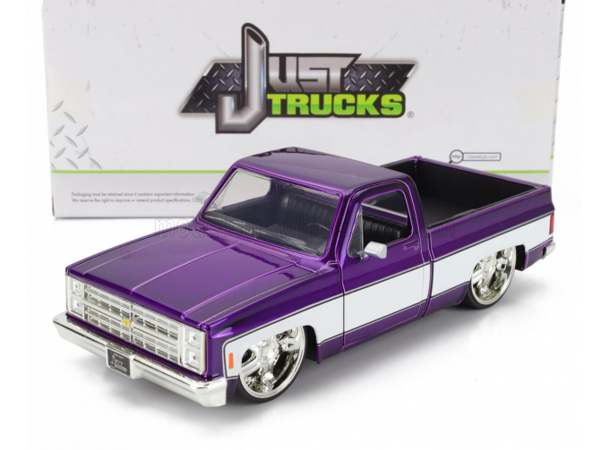 CHEVROLET C-10 Pick-up Custom (1985), Purple White