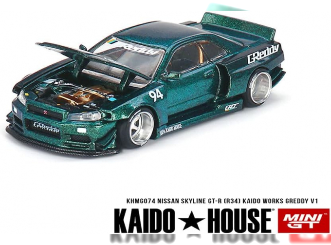 NISSAN Skyline GT-R (R34) Kaido Works "GReddy V1"