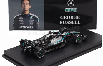 MERCEDES-BENZ GP F1 W16 Team Amg Petronas Motorsport №63 3rd China Gp (2025) George Russell, Black Silver Green