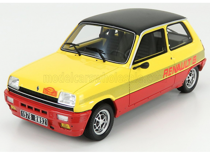 RENAULT R5 Ts Montecarlo (1982), Red Yellow Black