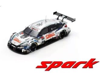 HONDA Civic Type R-gt Team Stanley Kunimitsu №100 Gt500 Super Class Gt (2024) Naoki Yamamoto - Tadasuke Makino, Silver Black