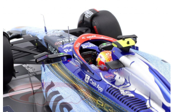 RB VCARB 01 №22 Singapore GP Formula 1 Yuki Tsunoda (2024)