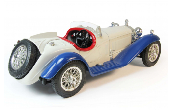 ALFA ROMEO 2300 Spider (1932), white / blue