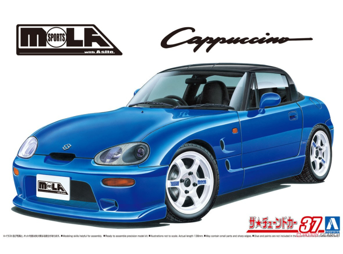 Сборная модель Suzuki CAPPUCCINO MOLA SPORTS EA11R (1991)