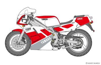 Сборная модель YAMAHA Tzr250 (3ma) Motorcycle (1989)
