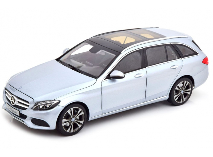 MERCEDES-BENZ C-Class Avantgarde Estate (S205) 2014 Silver Metallic