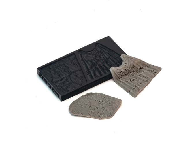 Молд плащ из кожи, размер S