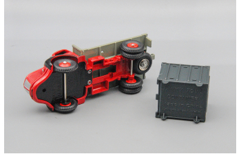 BERLIET Container, red