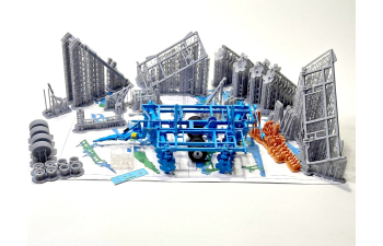 Сборная модель бороны БДТ-5-36Ф