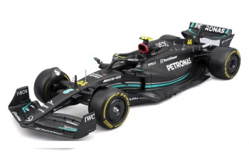 MERCEDES-BENZ GP F1 W14 Team Mercedes-amg Petronas Formula One №44 Season (2023) Lewis Hamilton, Matt Black