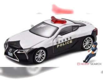 LEXUS LC500 Полиция Японии с фигуркой водителя