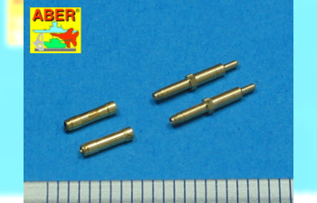 Set of 2 barrels for German aircraft 30mm machine cannons Mk 108 with blast tube