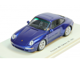 PORSCHE 993 Carrera 4S (1995), dark silver