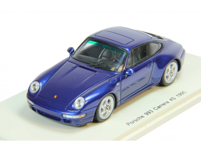 PORSCHE 993 Carrera 4S (1995), dark silver