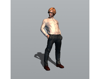 Фигурка Харин, окрашенная