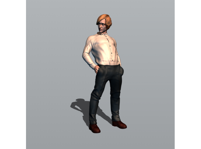 Фигурка Харин, окрашенная