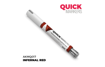 Маркер QUICK MARKER - Адский красный / Infernal Red