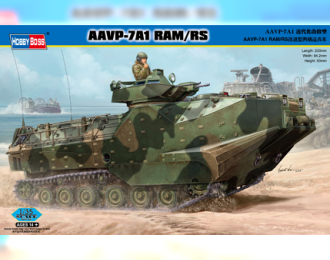 Сборная модель Десантно-гусеничная машина-амфибия AAVP-7A1 RAM/RS
